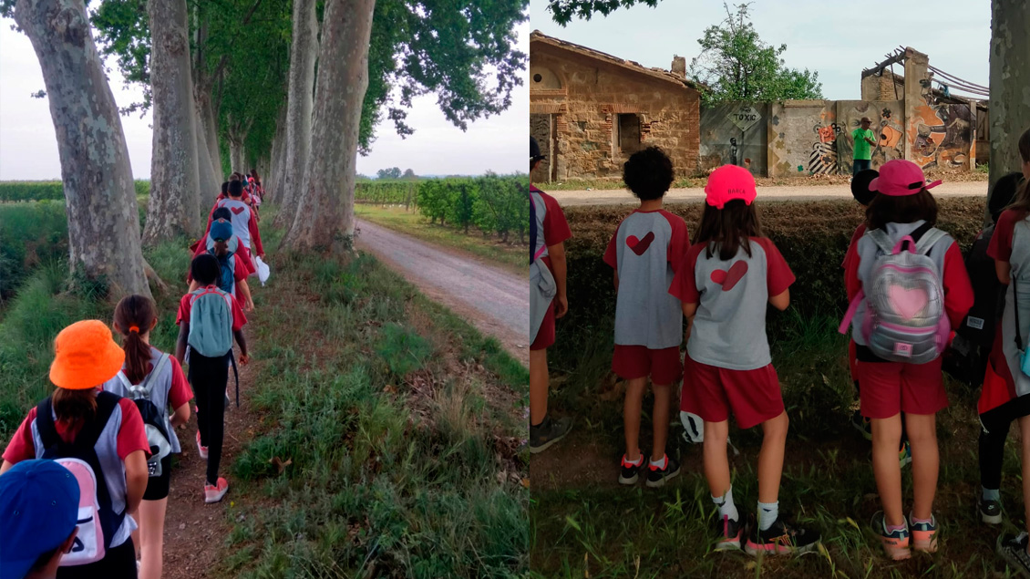Activitat didàtica sobre els canals d'urgell a la banqueta de Mollerussa al Salt del Duran