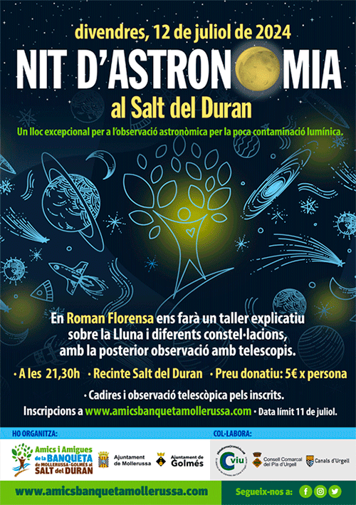 Nit d'Astronomia al Salt del Duran