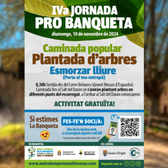 IVa Jornada Pro Banqueta, Mollerussa Golmés al Salt del Duran