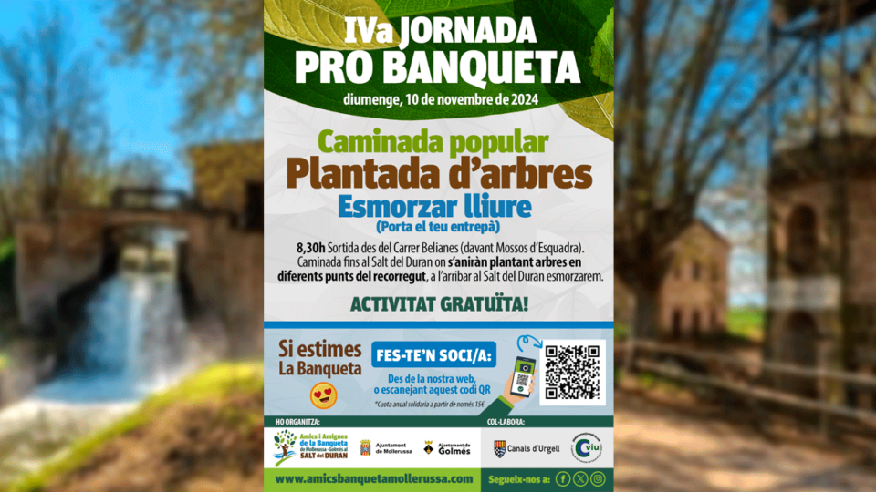 IVa Jornada Pro Banqueta, Mollerussa Golmés al Salt del Duran