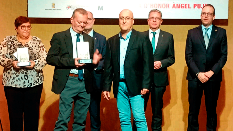 Reconeixement Ànima pels amics de la Banqueta de Mollerussa i Golmés